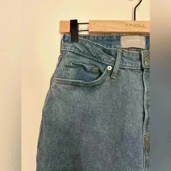 Everlane  the curvy cheeky crop , sz 28 - Picture 6 of 11